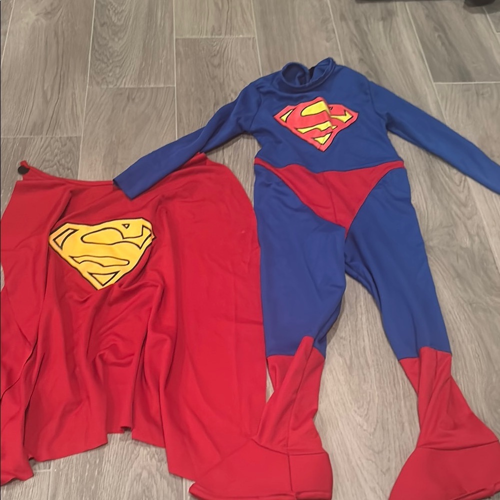 Rubies Superman Kids Costume - Blue and Red Size Toddler